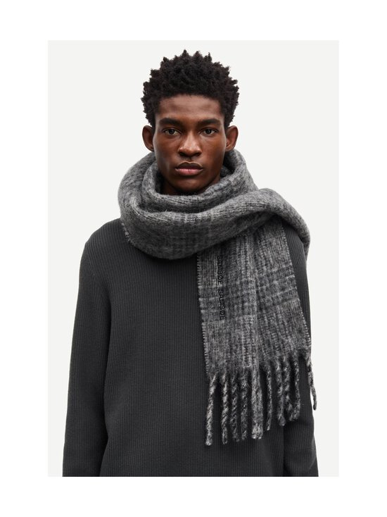 Samsoe Samsoe - Alex-mohairsekoitehuivi - GREY CH | Stockmann - photo 3