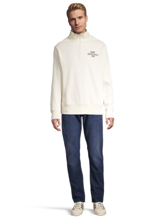 GANT - Graphic Half Zip -huppari - 130 CREAM | Stockmann - photo 4