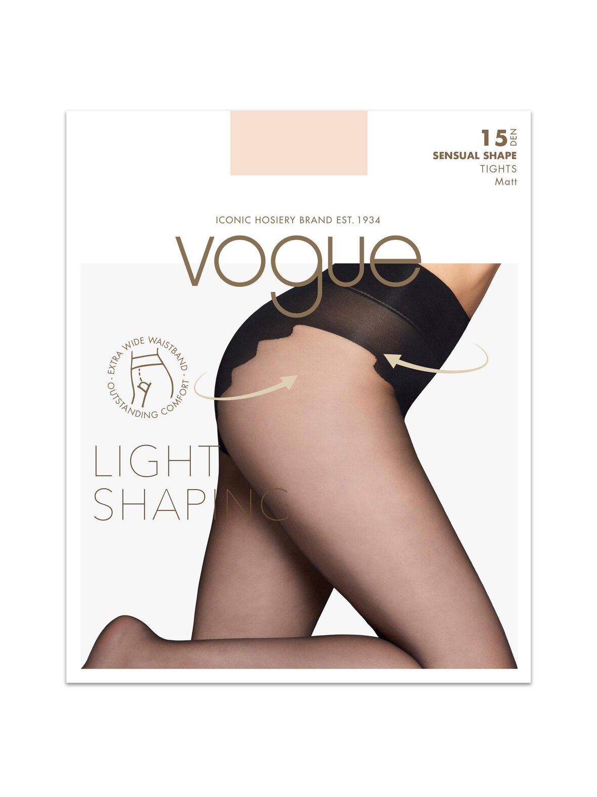 Sensual shape bikini panty 15 den -sukkahousut