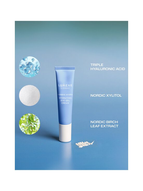 Lumene - Nordic Hydra Hydrating Eye Gel Cream -silmänympärysvoide - NOCOL | Stockmann - photo 4