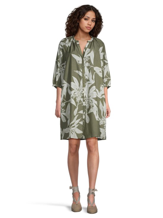 Marc O'Polo - Woven kleita - H21 MULTI/FOREST MOSS - photo 4 Marc O'Polo - Woven kleita - H21 MULTI/FOREST MOSS | Stockmann - photo 4