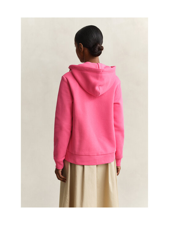 GANT - Regular Tonal Shield Zip jaka ar kapuci - 661 BRIGHT FUSCHIA | Stockmann - photo 2