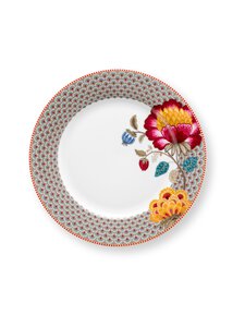 PIP Studio - Blooming Tales -posliinilautanen 26,5 cm - KHAKI | Stockmann