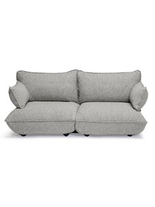 Fatboy - Sumo-sohva Mingle-kangas grid stone L 210 cm - GREY | Stockmann