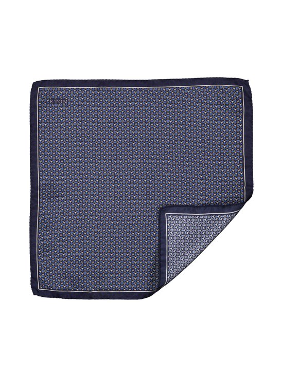 Eton - Geometric-silkkitaskuliina - 28 NAVY BLUE | Stockmann - photo 2