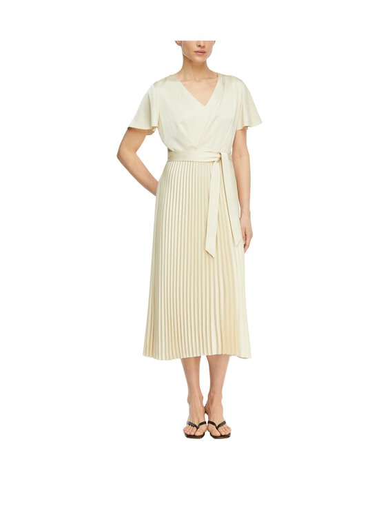 Comma - Pliseerattu mekko - 9300 LIGHT TAUPE | Stockmann - photo 3