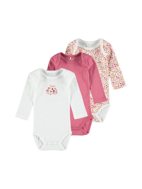 Pitkähihainen body 3-pack