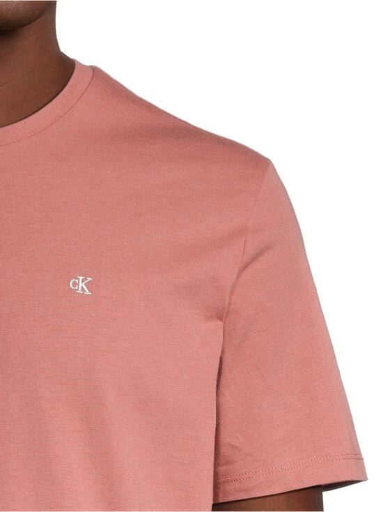 Calvin Klein Jeans - Classic Monogram t-paita - GDA LIGHT MAHOGANY | Stockmann - photo 4