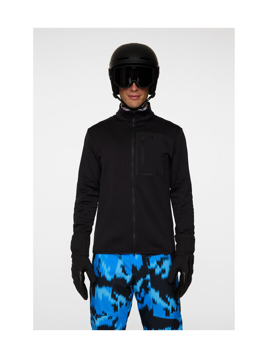 J.Lindeberg - Wayne Polartec Mid Layer vidusslāņa jaka - 9999 BLACK | Stockmann - photo 2