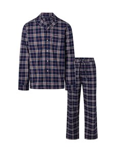 Lexington - Checked Flannel -pyjama - 573 BLUE MULTI CHECK | Stockmann
