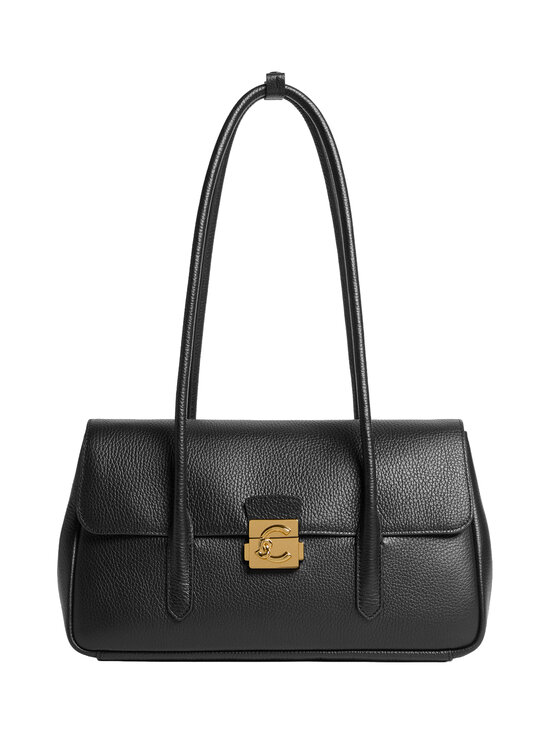 Coccinelle - Käekott C-Me Lock Grained Leather - 001 NOIR | Stockmann - photo 1