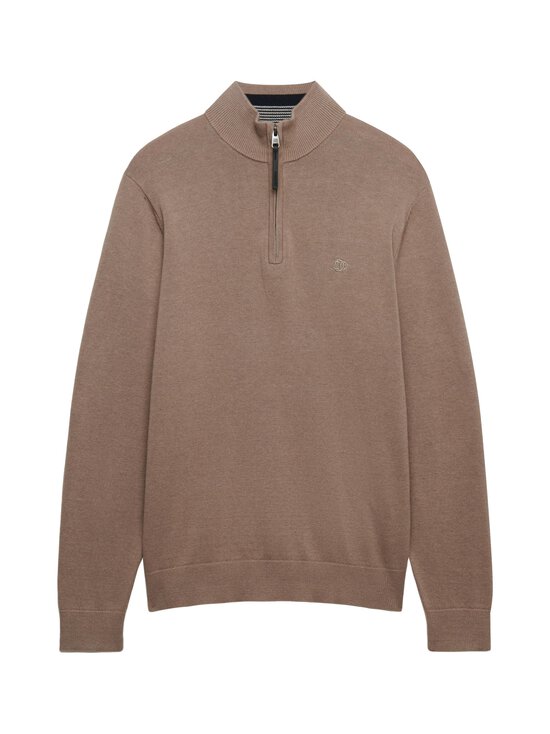 Superdry - Kampsun Essentials Half Zip - J7S HUSK BROWN MARL | Stockmann - photo 1