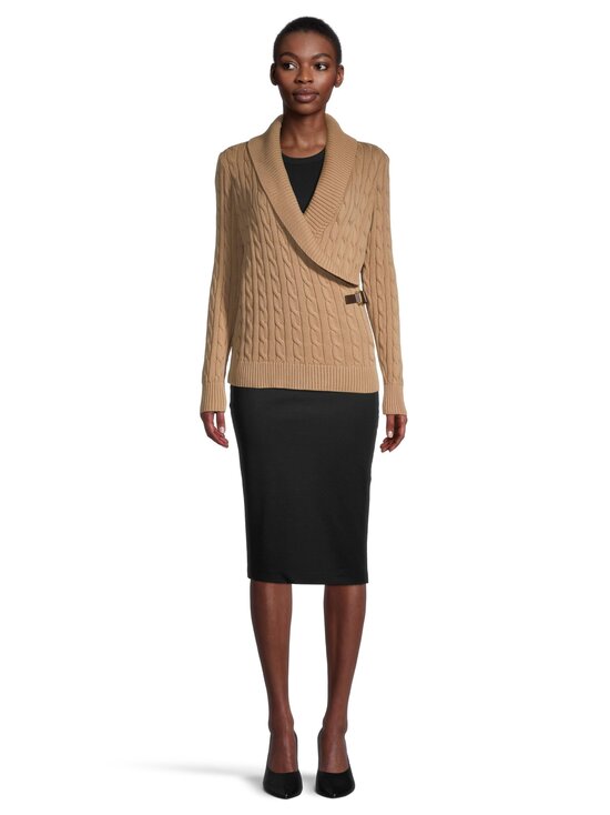 Lauren Ralph Lauren - Traliyah-puuvillaneule - 2 CAMEL - photo 2 Lauren Ralph Lauren - Traliyah-puuvillaneule - 2 CAMEL | Stockmann - photo 2