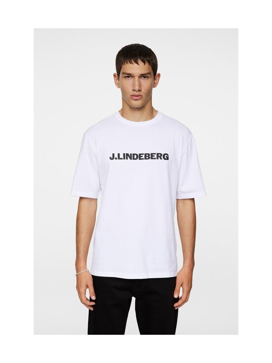 J.Lindeberg - Parcy Logo t-paita - 0000 WHITE | Stockmann - photo 2