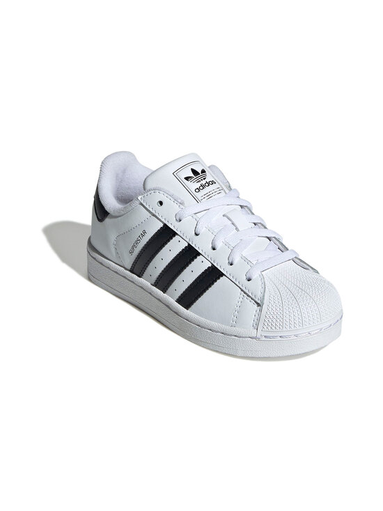 adidas Originals - Superstar II C -tennarit - JH9980 FTWWHT/CBLACK/FTWWHT | Stockmann - photo 4