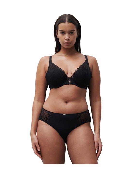Chantelle - Legend Plunge - kaarituelliset rintaliivit - 011 BLACK | Stockmann - photo 5