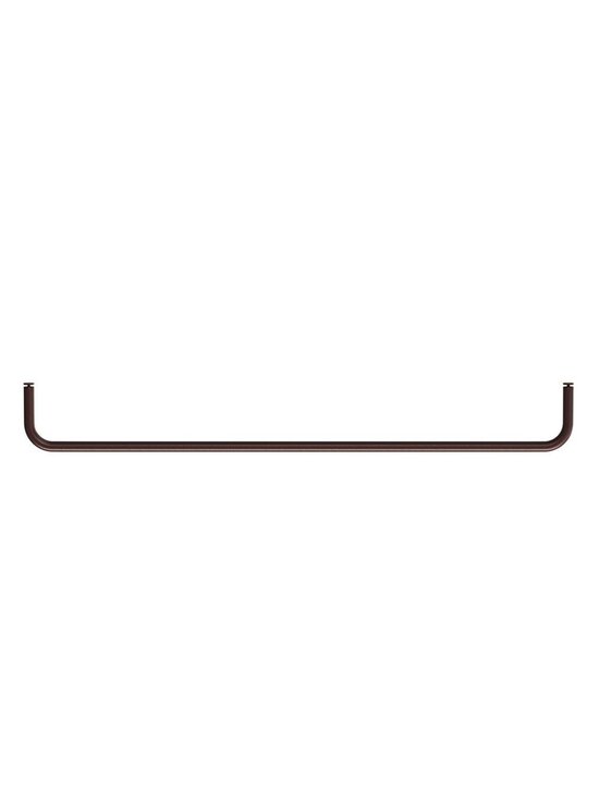 String Furniture - String-tanko metallihyllyyn tummanruskea 72 cm - BROWN | Stockmann - photo 1