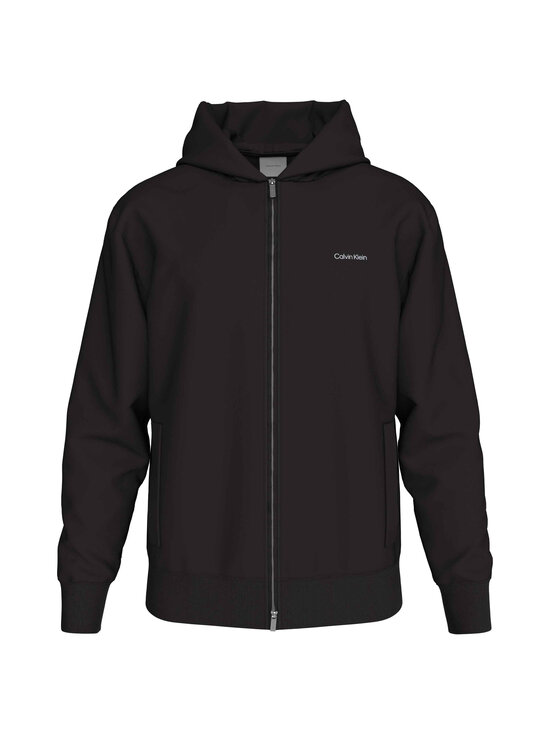 Calvin Klein Menswear - Micro Logo Full Zip -hupparitakki - UB1 BLACK | Stockmann - photo 1