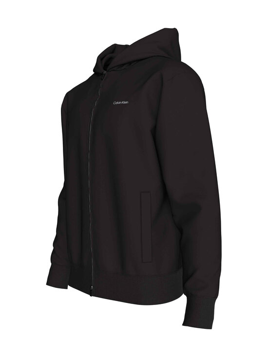 Calvin Klein Menswear - Micro Logo Full Zip -hupparitakki - UB1 BLACK | Stockmann - photo 3