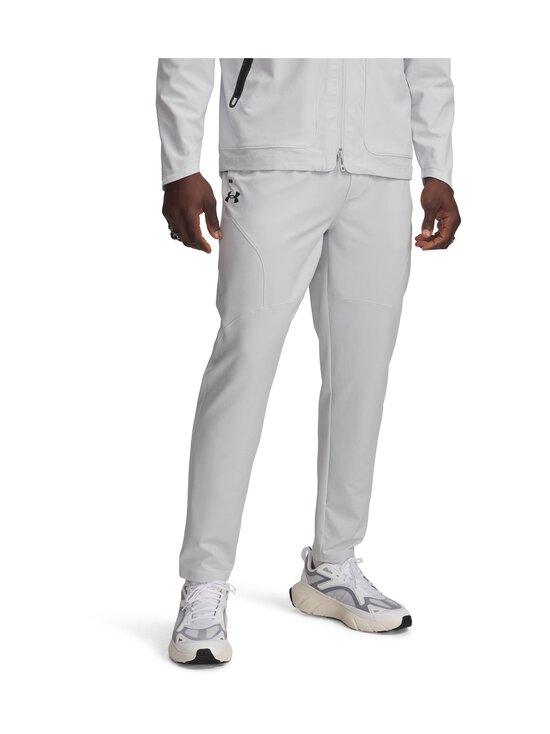 Under Armour - Unstoppable Tapered -collegehousut - 014 BLACK/GRAY | Stockmann - photo 1