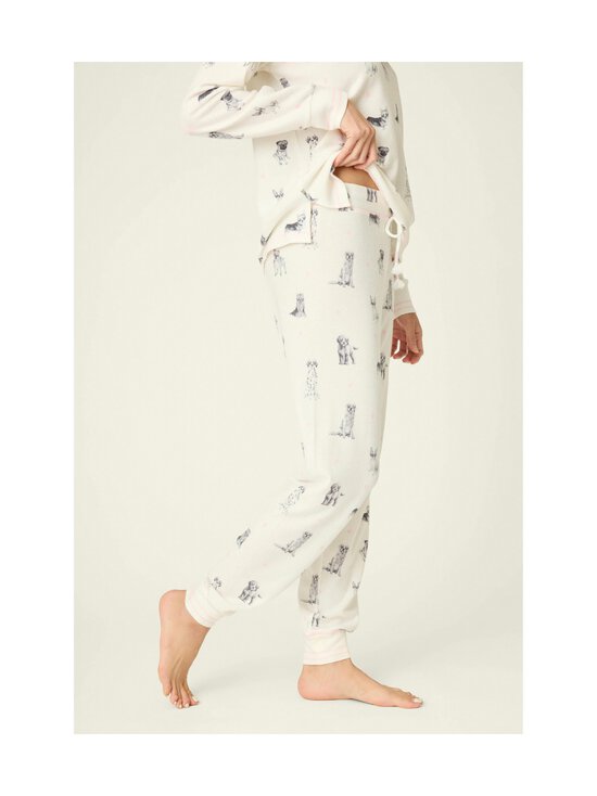 Pj Salvage - Dog-pyjamahousut - OFF WHITE | Stockmann - photo 4