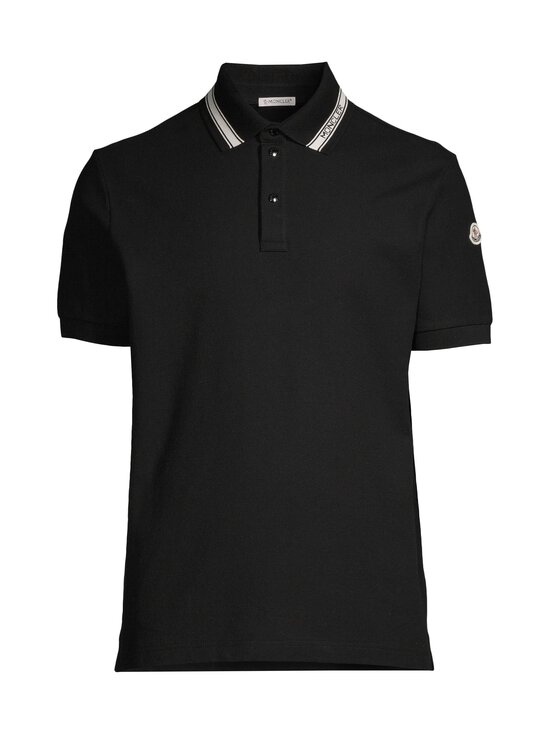 Moncler - Polo-pikeepaita - 999 BLACK | Stockmann - photo 1