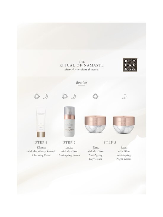 Rituals - The Ritual of Namaste Glow Anti-Ageing Night Cream -yövoide 50 ml - WHITE - photo 8 Rituals - The Ritual of Namaste Glow Anti-Ageing Night Cream -yövoide 50 ml - WHITE | Stockmann - photo 8