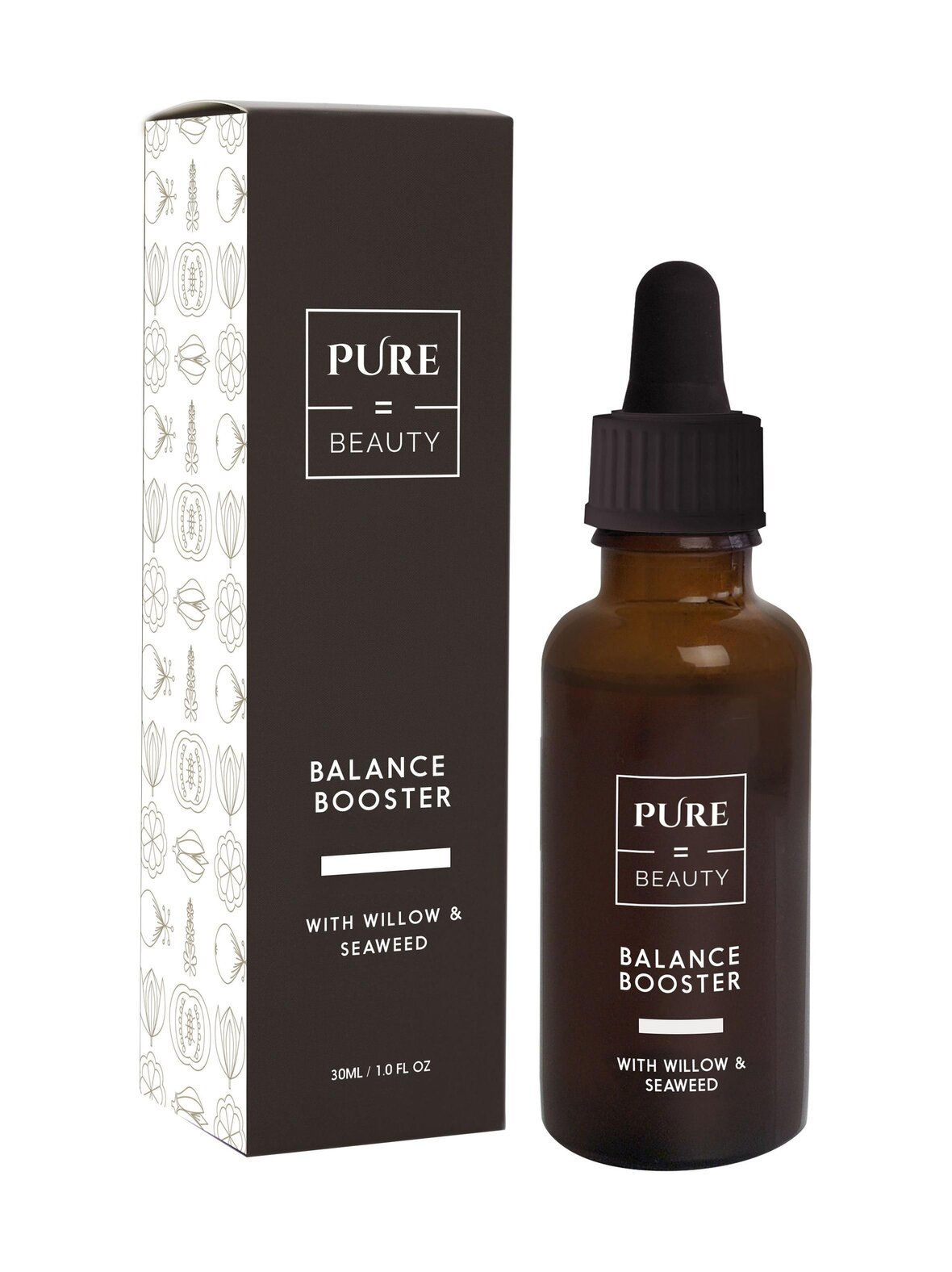 Pure=Beauty Balance booster with willow & seaweed -seerumi 30 ml