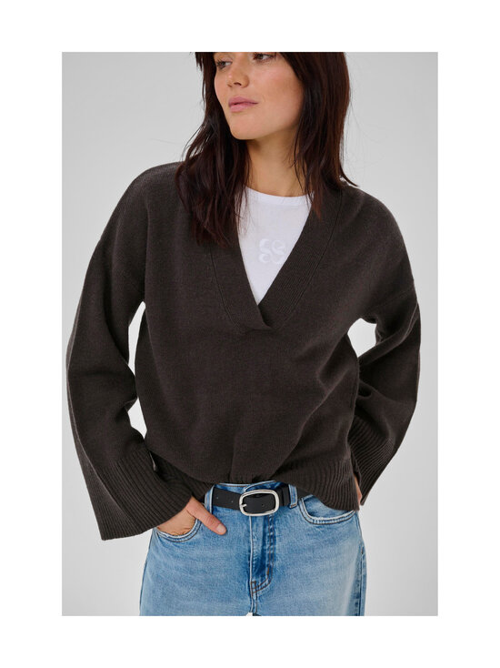MY ESSENTIAL WARDROBE - V-kaelusega kudum HuxiMW V-Neck - 100 ESPRESSO - photo 3 MY ESSENTIAL WARDROBE - V-kaelusega kudum HuxiMW V-Neck - 100 ESPRESSO | Stockmann - photo 3