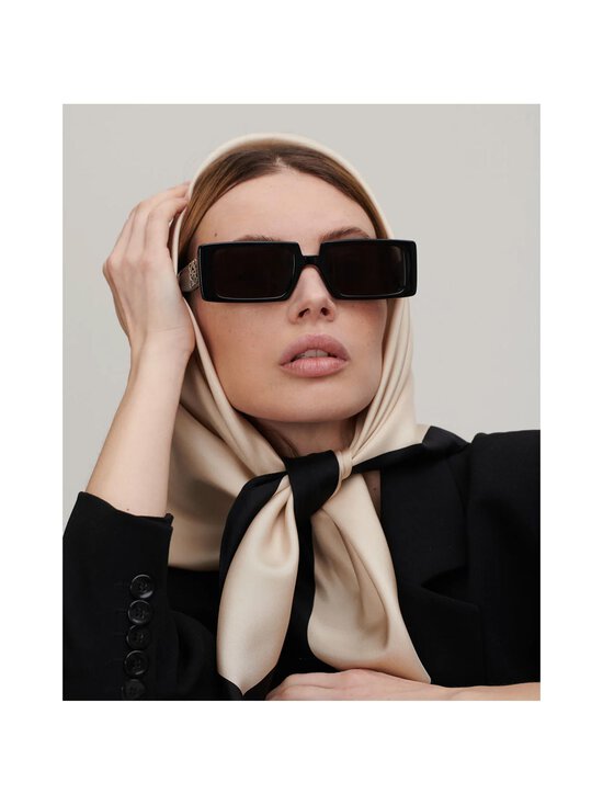 lescarf - No 7 -silkkihuivi - SAND &AMP; BLACK | Stockmann - photo 2