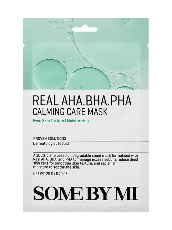 SOME BY MI - Real AHA-BHA-PHA Calming Care Mask -kangasnaamio - NOCOL | Stockmann - photo 1