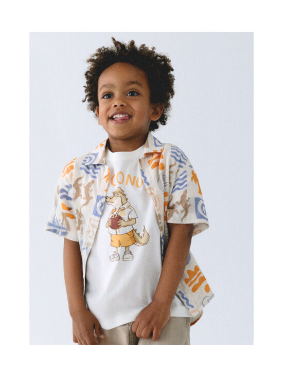 Mayoral - Lühikeste varrukatega triiksärk - 25 CREAMPEACH | Stockmann - photo 4