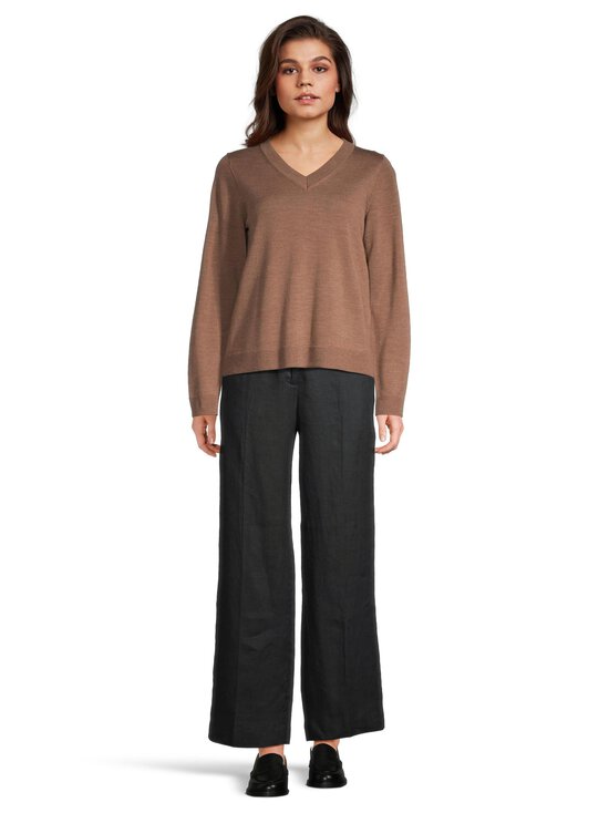 ESSENTIALS by Stockmann - Annie-merinoneulepusero - BROWN MEL 225470 - photo 2 ESSENTIALS by Stockmann - Annie-merinoneulepusero - BROWN MEL 225470 | Stockmann - photo 2