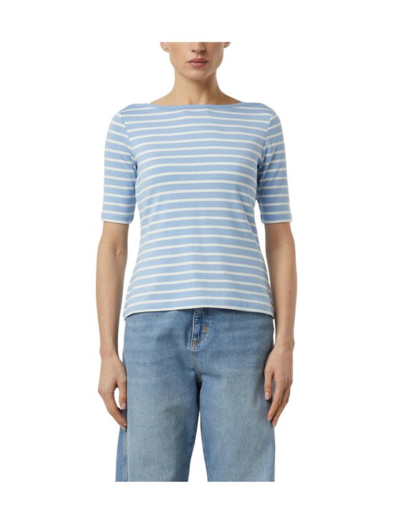 Comma - Raidallinen venepääntiepaita - 51G4 LIGHT BLUE STRIBE | Stockmann - photo 3