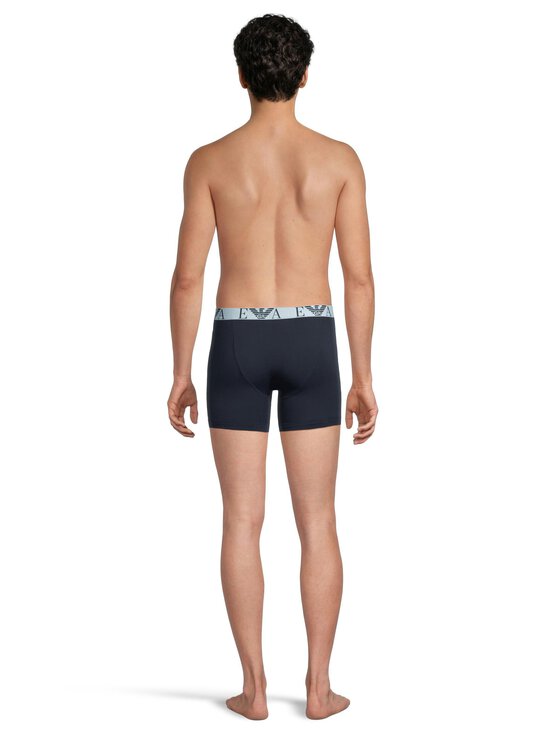 Emporio Armani - Bokserid Logo 3 tk - MB139 AR.BLU/AR.BLU/AR.BLU | Stockmann - photo 4
