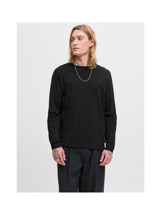 Jack & Jones - JjeOrganic Basic trikotāžas krekls - BLACK | Stockmann - photo 5
