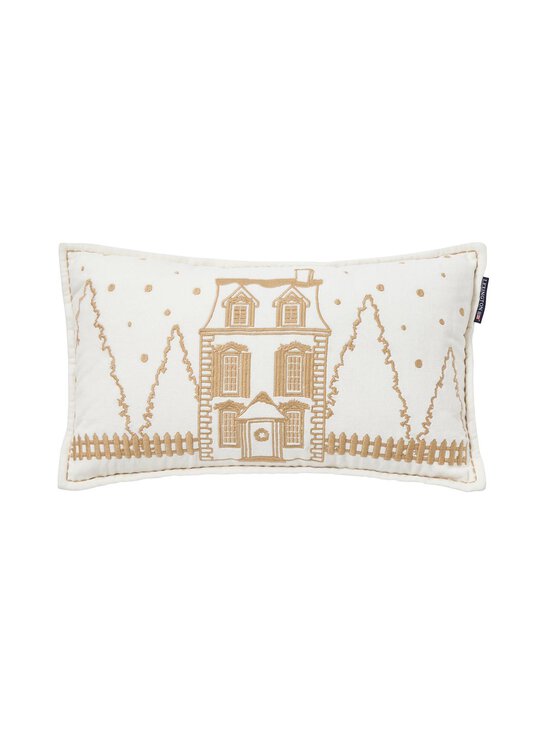 Lexington - Winter House samta spilvens 30 x 50 cm - 1550-SH11 WHITE/LT BEIGE | Stockmann - photo 1