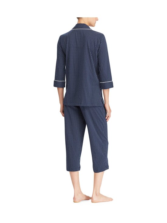 Lauren Ralph Lauren - Pidžamas komplekts ar kapri biksēm - 419 NAVY DOT | Stockmann - photo 3