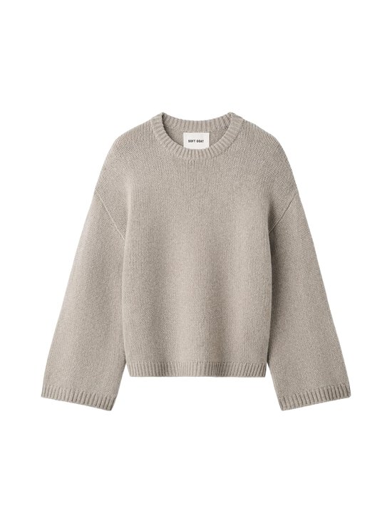 Soft Goat - Chunky Crewneck -neulepusero - GREIGE | Stockmann - photo 1