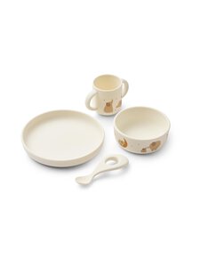 Liewood - Vivi- lasten ruokailusetti - 2506 ELEPHANT / CREME DE LA CREME Liewood - Vivi- lasten ruokailusetti - 2506 ELEPHANT / CREME DE LA CREME | Stockmann