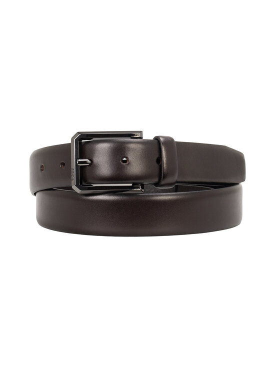 BOSS - Caleb-nahkavyö - DARK BROWN | Stockmann - photo 1