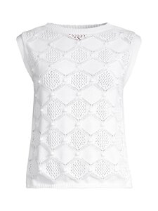 Max Mara Studio - Ribe-neuletoppi - 001 WEISS | Stockmann