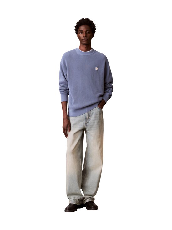 Calvin Klein Jeans - Cotton Waffle -neule - C4I DUSTY SAILOR BLUE | Stockmann - photo 1