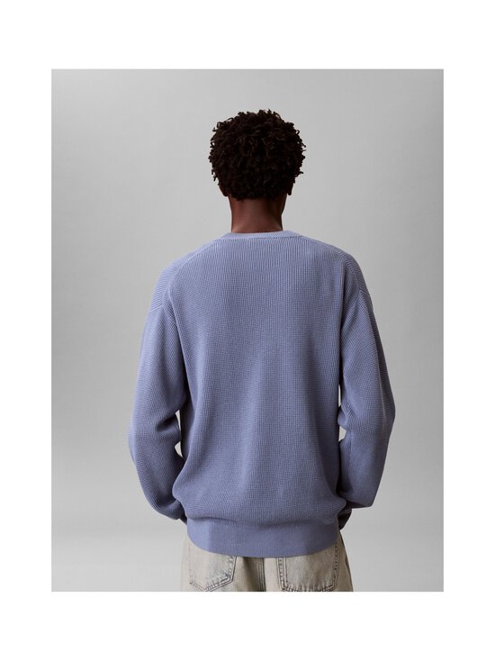 Calvin Klein Jeans - Cotton Waffle -neule - C4I DUSTY SAILOR BLUE | Stockmann - photo 3