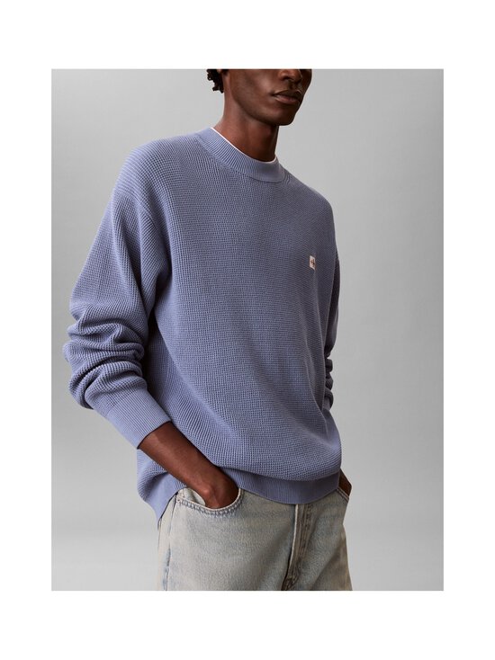 Calvin Klein Jeans - Cotton Waffle -neule - C4I DUSTY SAILOR BLUE | Stockmann - photo 4