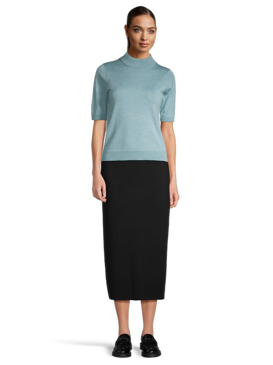 ESSENTIALS by Stockmann - Aino Midi -merinovillahame - BLACK 99070 | Stockmann - photo 3