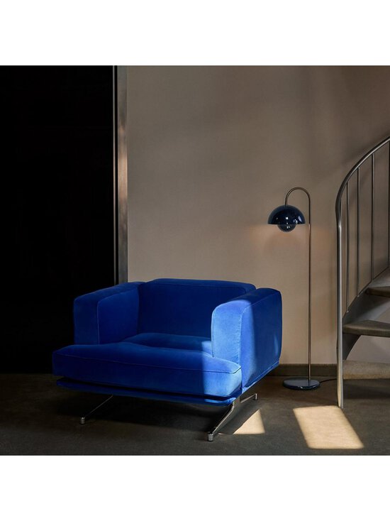 &Tradition - Flowerpot VP12 -lattiavalaisin steel blue - BLUE | Stockmann - photo 3