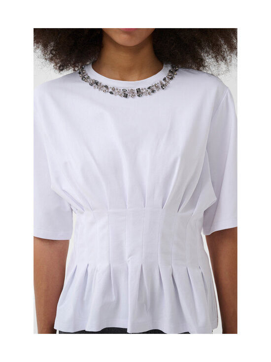 Gestuz - GZinez Deco t-paita - 240 BRIGHT WHITE | Stockmann - photo 6