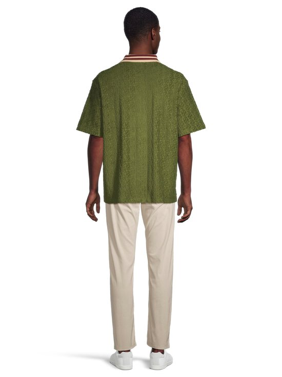Drôle de Monsieur - La Chemise Monogramme krekls ar īsām piedurknēm - DGN / DARK GREEN - photo 3 Drôle de Monsieur - La Chemise Monogramme krekls ar īsām piedurknēm - DGN / DARK GREEN | Stockmann - photo 3