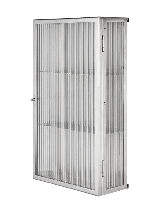 Ferm Living - Haze-seinäkaappi 35 x 60 cm - BRUSHED STAINLESS STEEL | Stockmann - photo 2